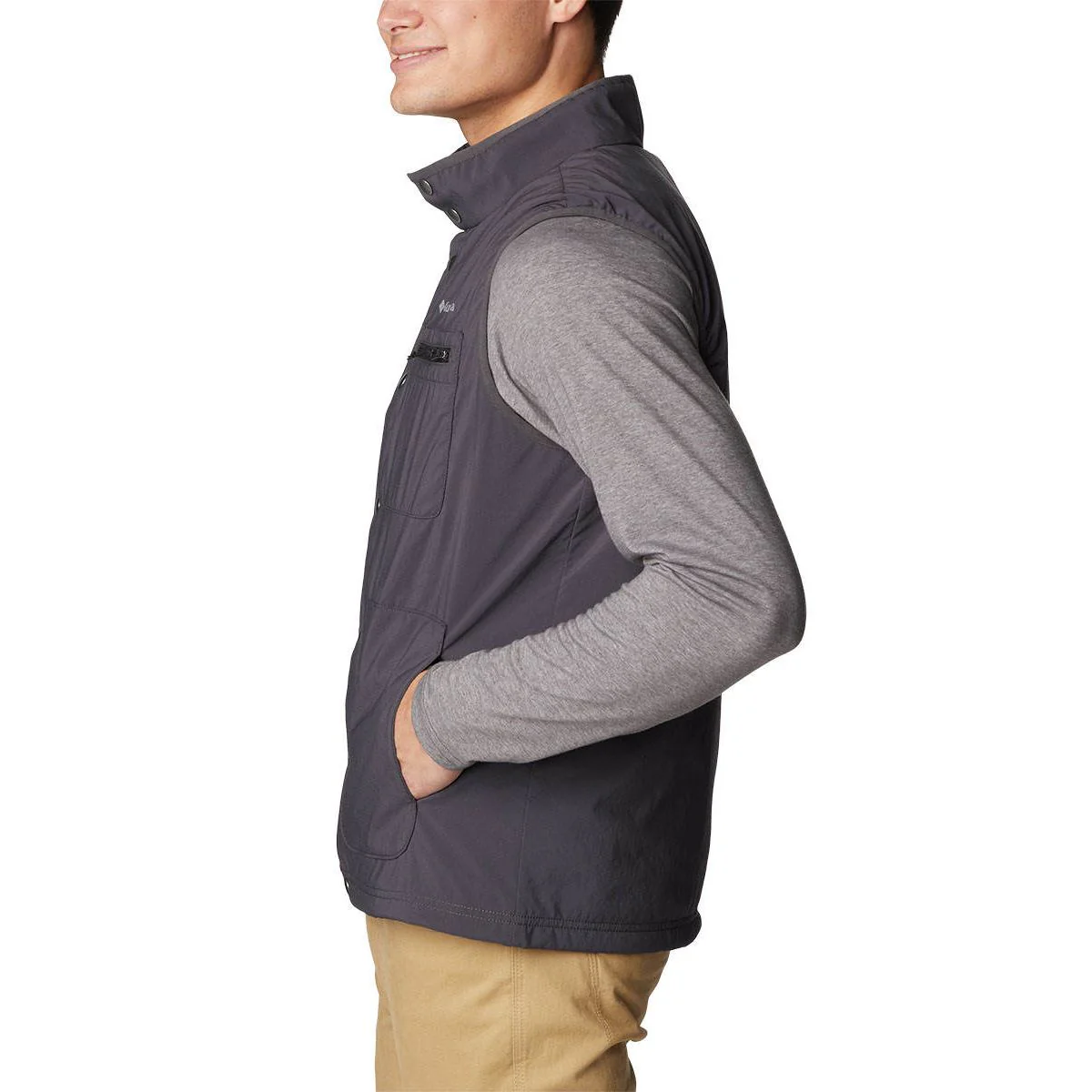 COLUMBIA Coral Ridge Men's Hiking Vest - Black - L (US SIZE)