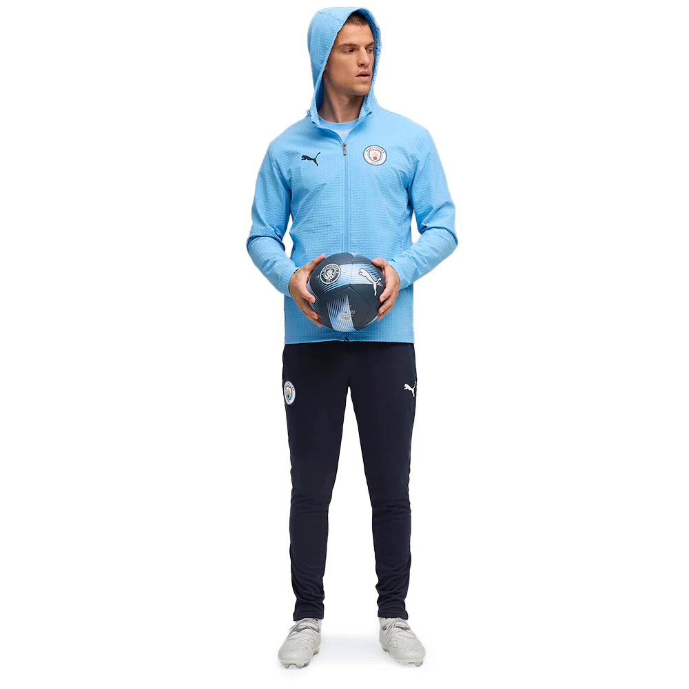 PUMA Manchester City Training Softshell Men's Jacket - Blue - 2XL (UK SIZE)