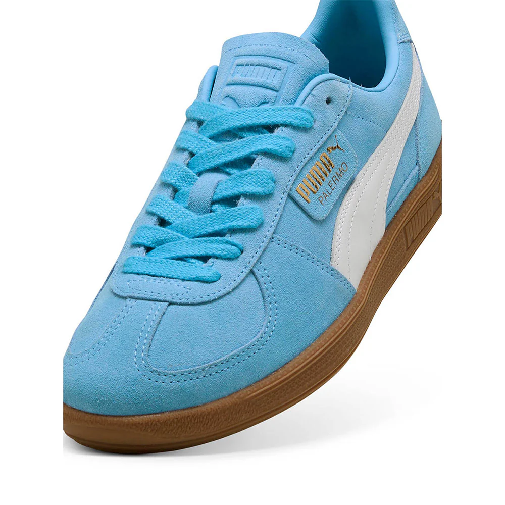 PUMA Palermo Unisex Lifestyle Shoes - Blue - UK 10