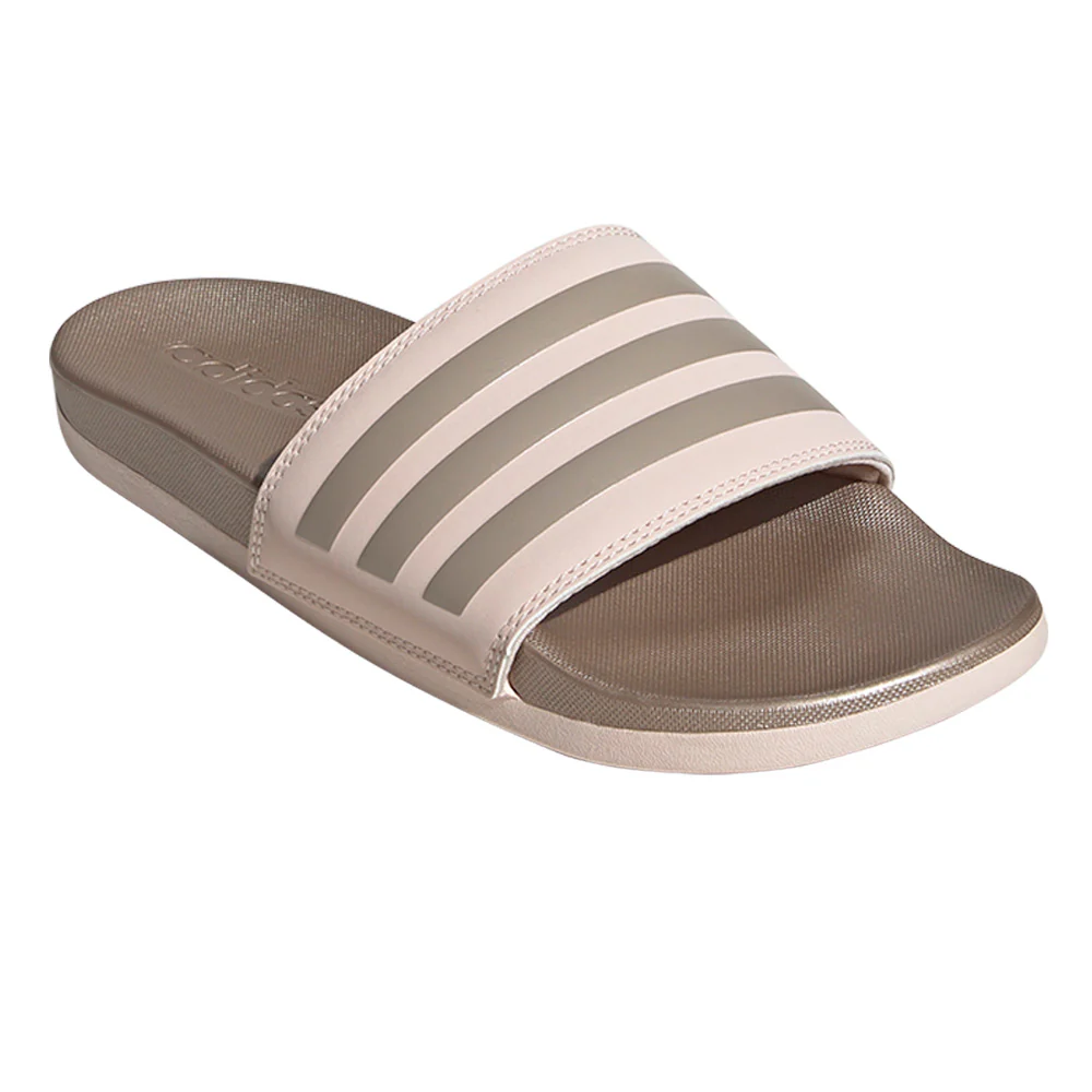ADIDAS Adilette Comfort Unisex Sandals - Beige - UK 10