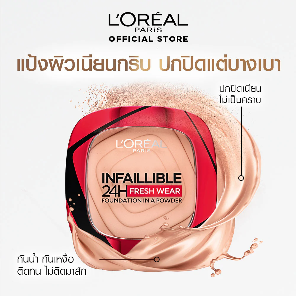 Loreal Paris Infaillible 24H Fresh Wear Foundation In A Powder 9g