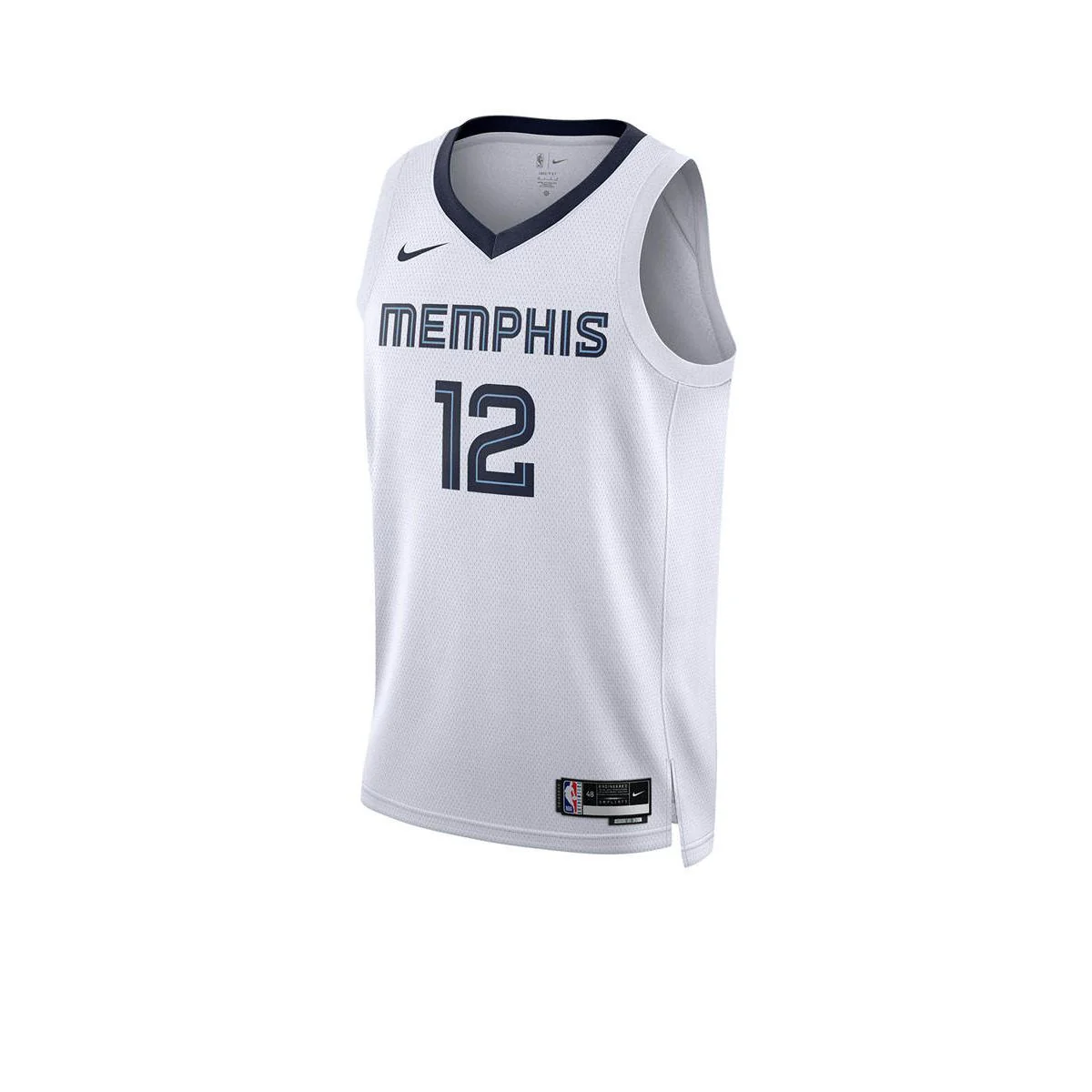 NIKE Memphis Grizzlies Association Edition 2022/23 Men's Basketball Jersey - White - 2XL (US SIZE)