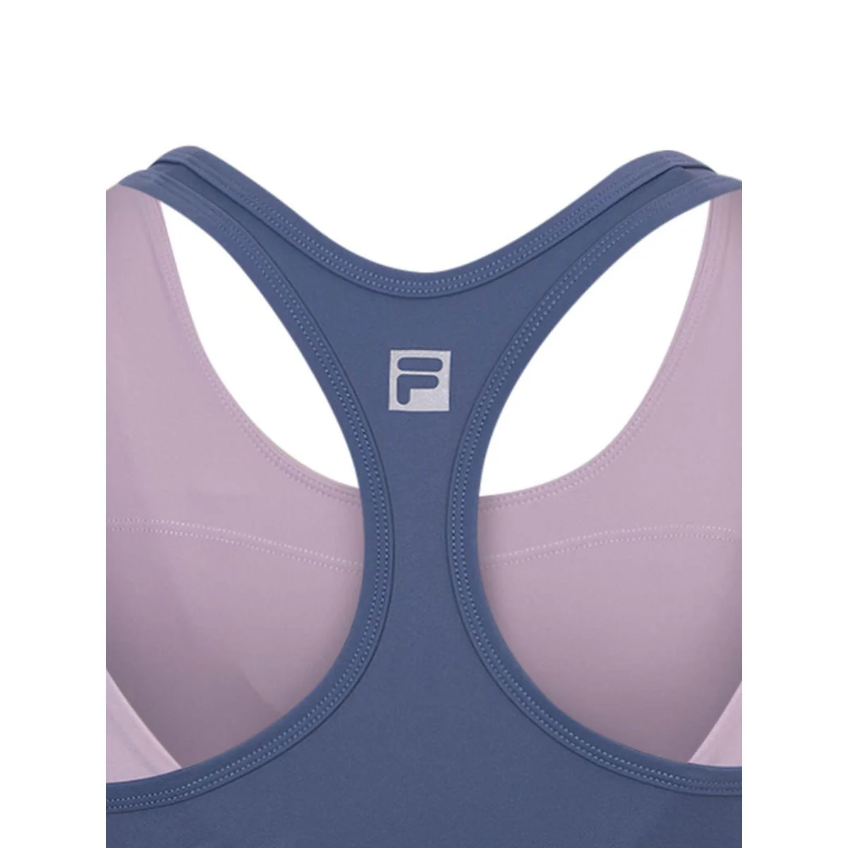 FILA Tennis SHA240810W Women's Sports Bra - Blue - 2XL (US SIZE)