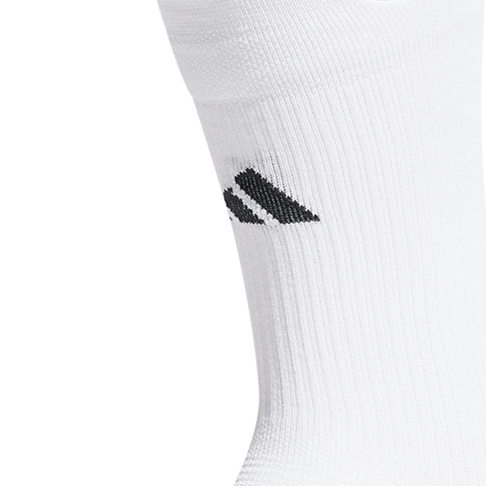 Мужские носки Adidas Football Grip Printed Cushioned Crew Performance Football — цвет белый, размер L (UK SIZE)