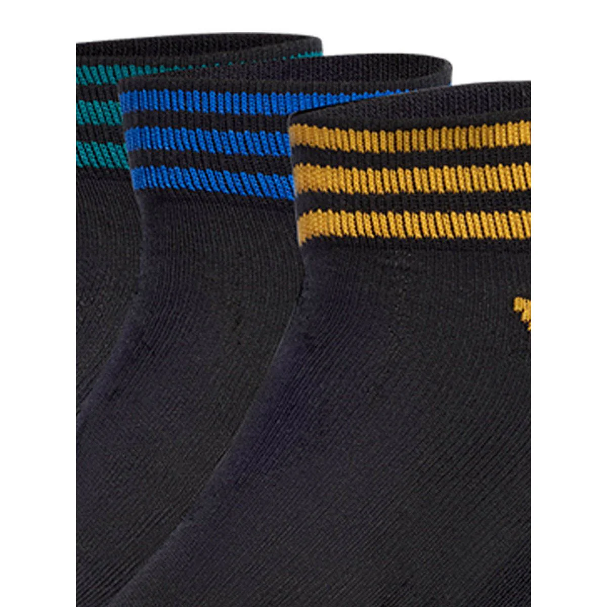 ADIDAS ORIGINALS Island Club Trefoil Ankle Unisex Socks (3 Pairs) - Black - L (US SIZE)