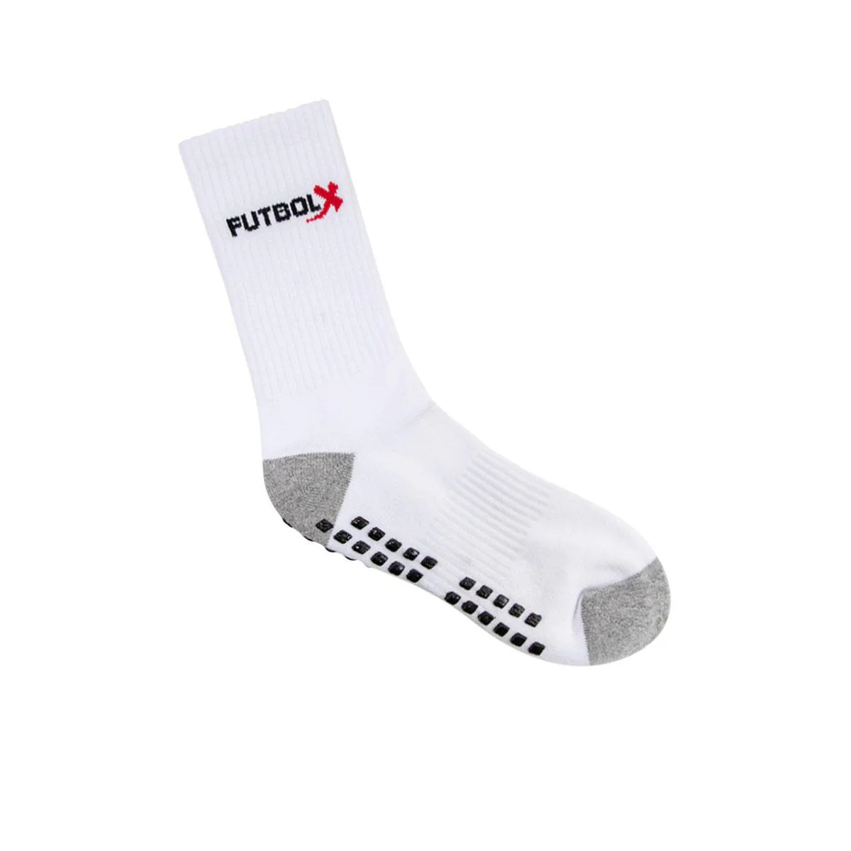 Носки унисекс Futbolx Anti Slip Crew Football — цвет белый, размер единый размер