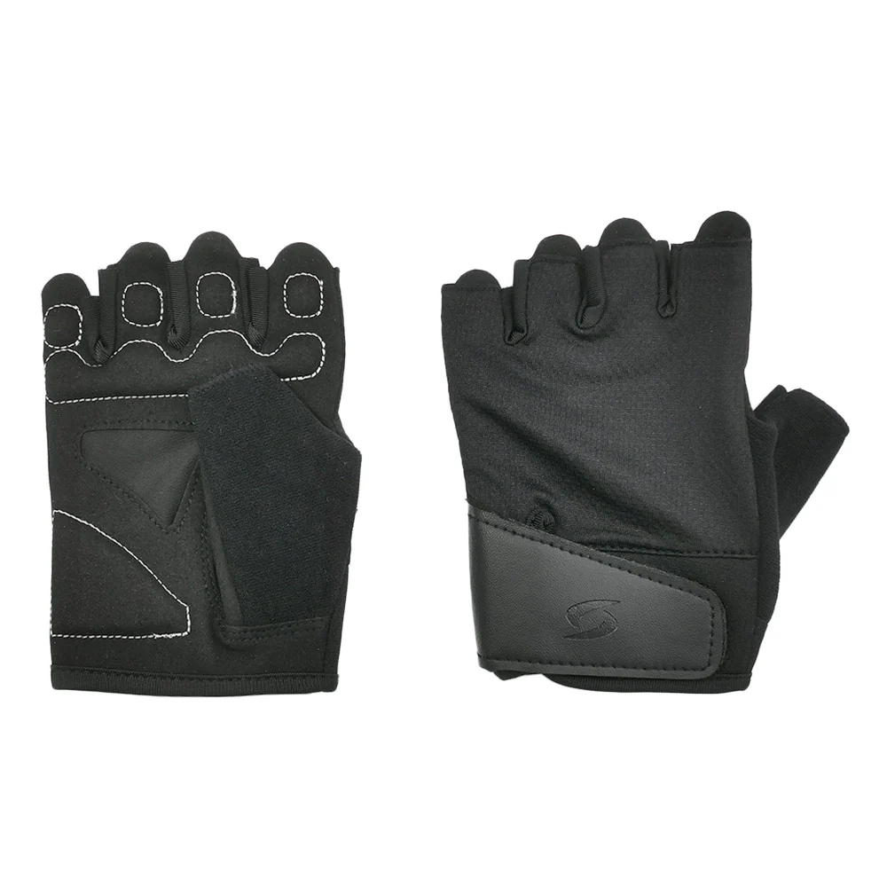 S SPORTS SC-SG504BK Men's Training Gloves - Black - L (US SIZE)