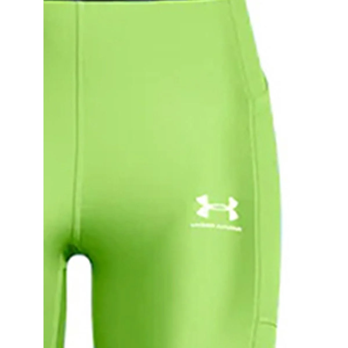 Женские тренировочные легинсы Under Armour HeatGear® Rib — цвет зеленый, размер L (американский размер)