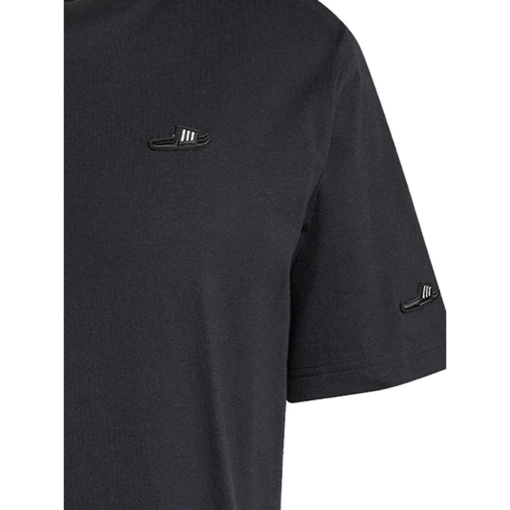 ADIDAS Lounge Slides Graphic Men's T-Shirt - Black - 2XL (ASIAN SIZE)