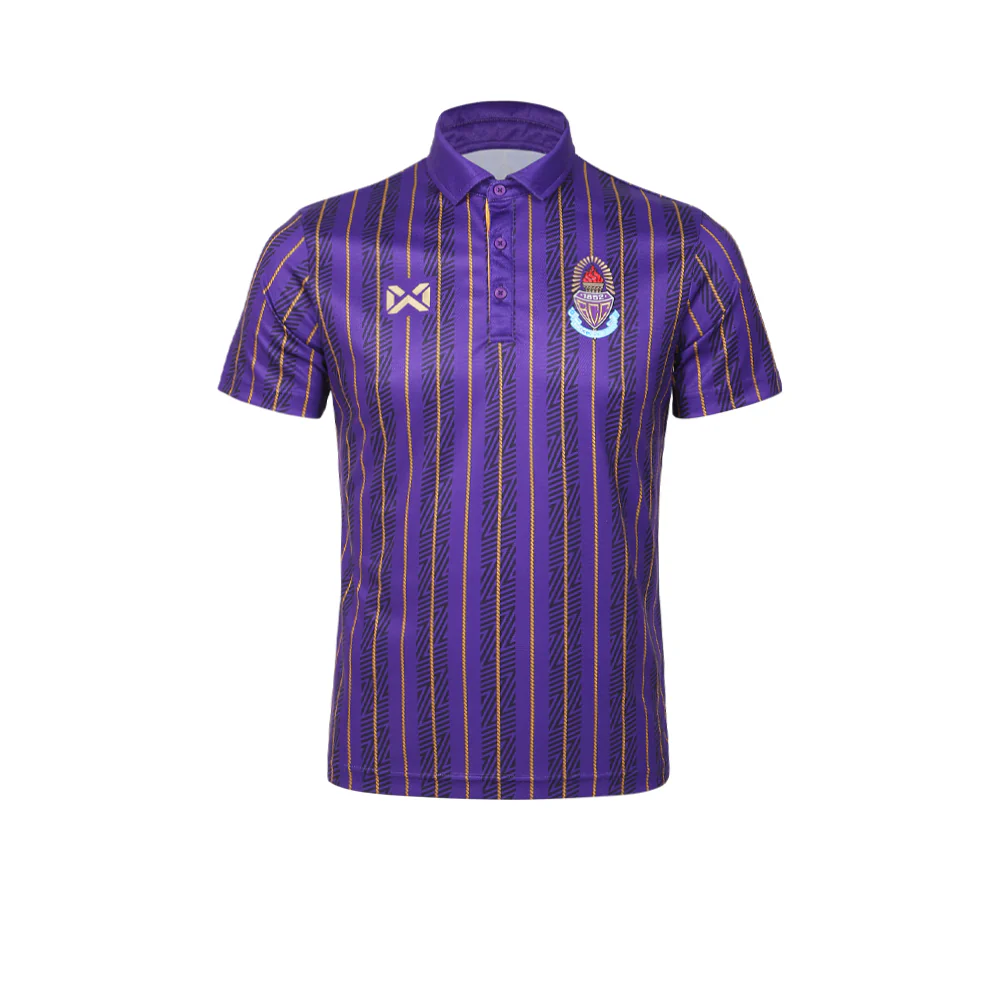 WARRIX Bangkok Christian - Jaturamitr 2025 Unisex Polo Shirt - Purple - 2L (ASIAN SIZE)