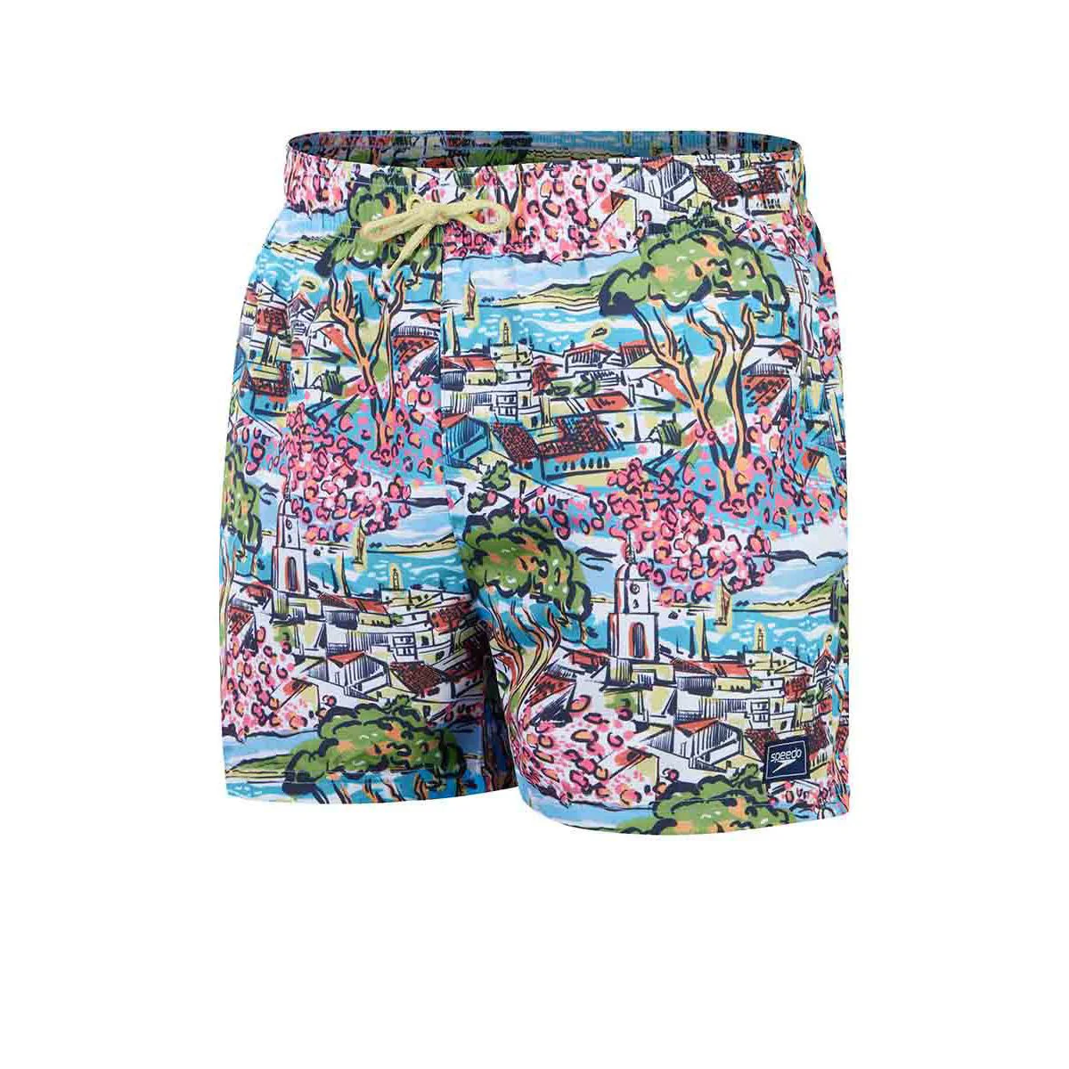 Мужские шорты Speedo Digital Printed Leisure 14" Water — цвет мультиколор, размер 2XL (UK SIZE)