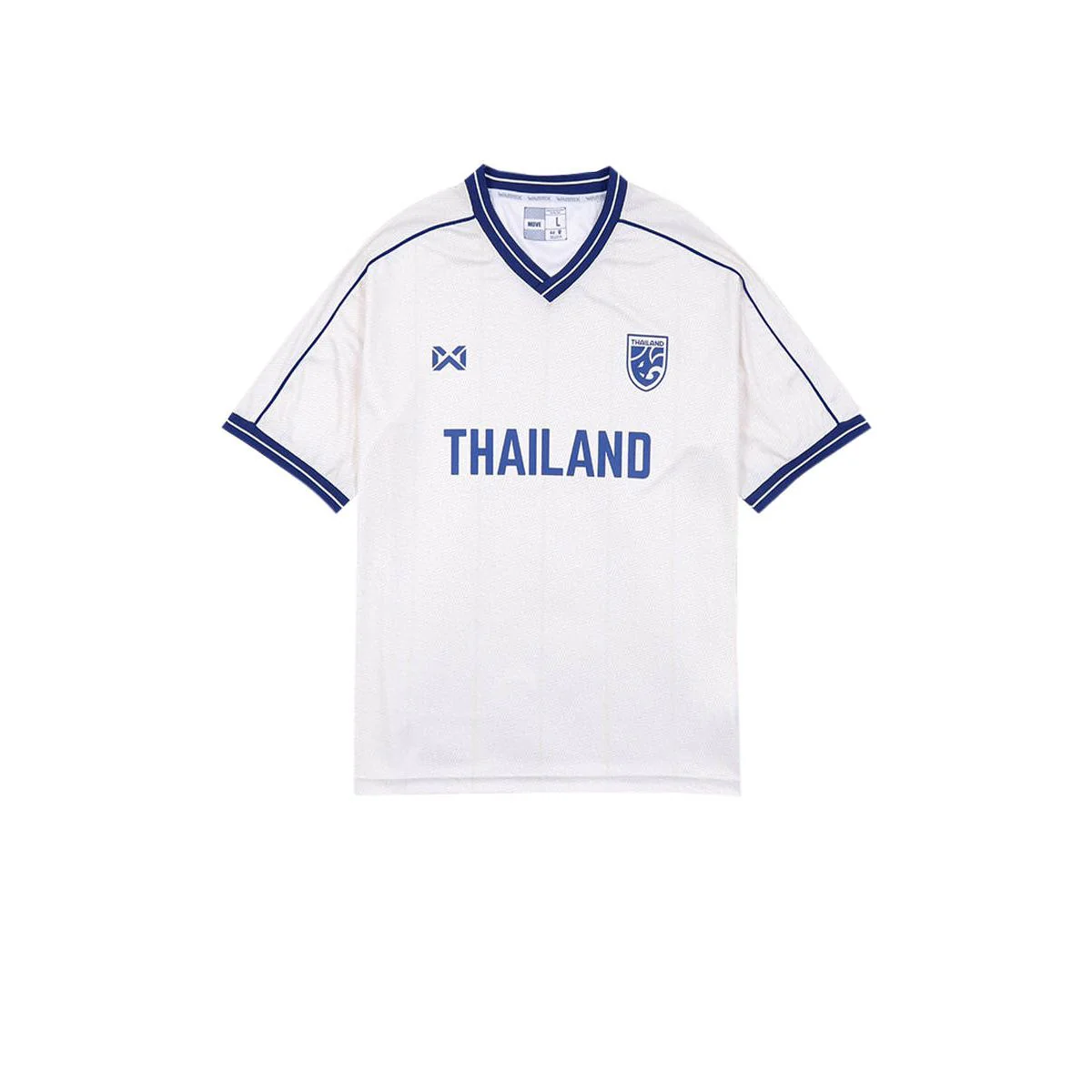 Джерси унисекс Warrix Lifestyle Oversize 2024/25 Football — цвет белый, размер L (американский размер)