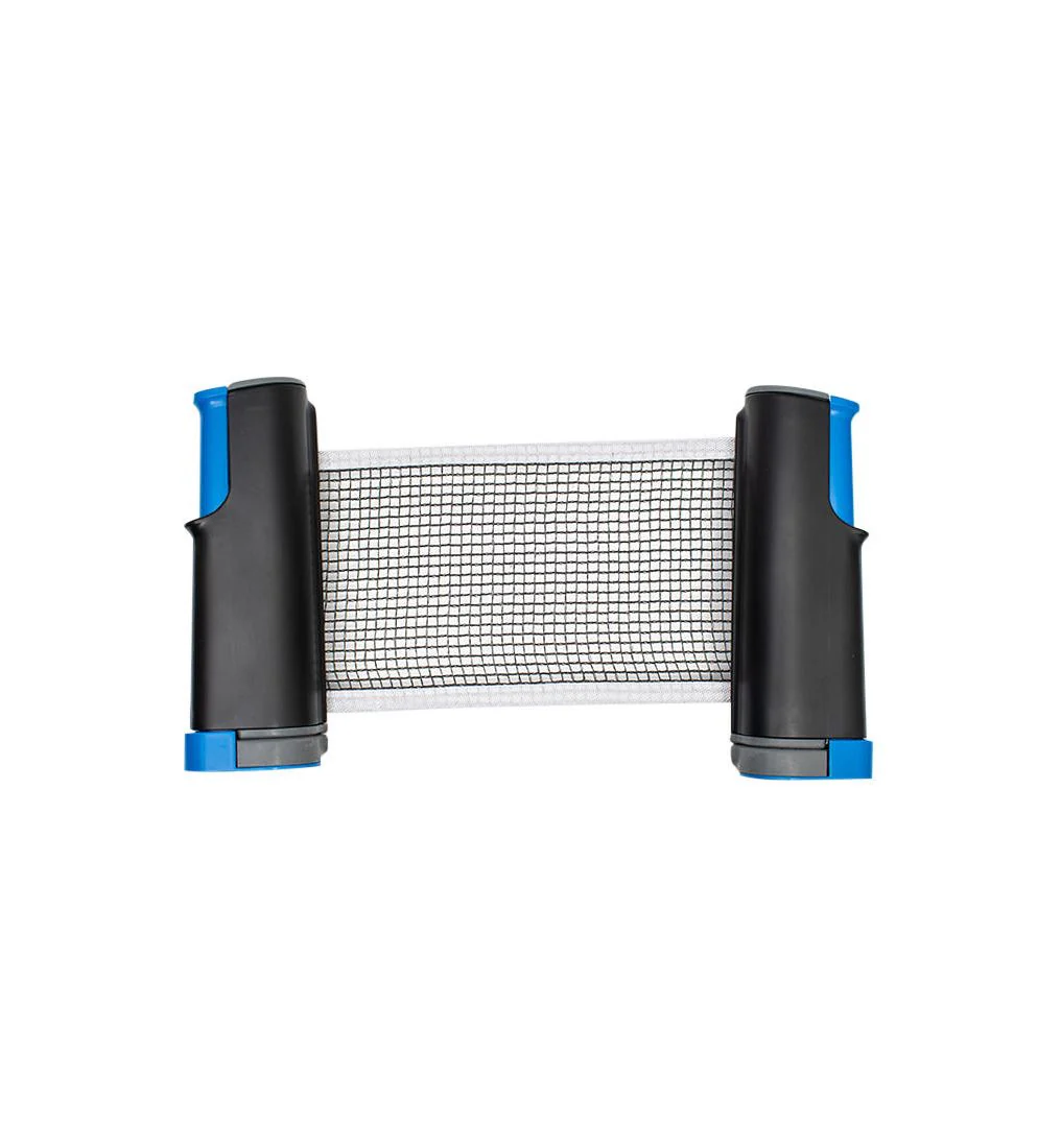 S SPORTS 05 Table Tennis Net With Clip-On Posts - Khaki - ONE SIZE