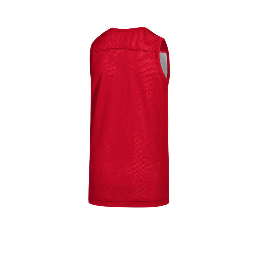 Детская джерси Adidas 3 г Speed Reversible Basketball — цвет красный, размер 128 CM