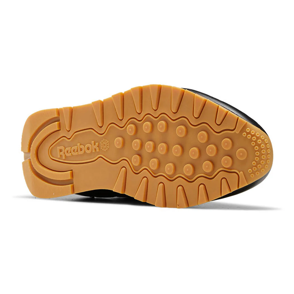 REEBOK Classic Leather Unisex Lifestyle Shoes - Black - US 10