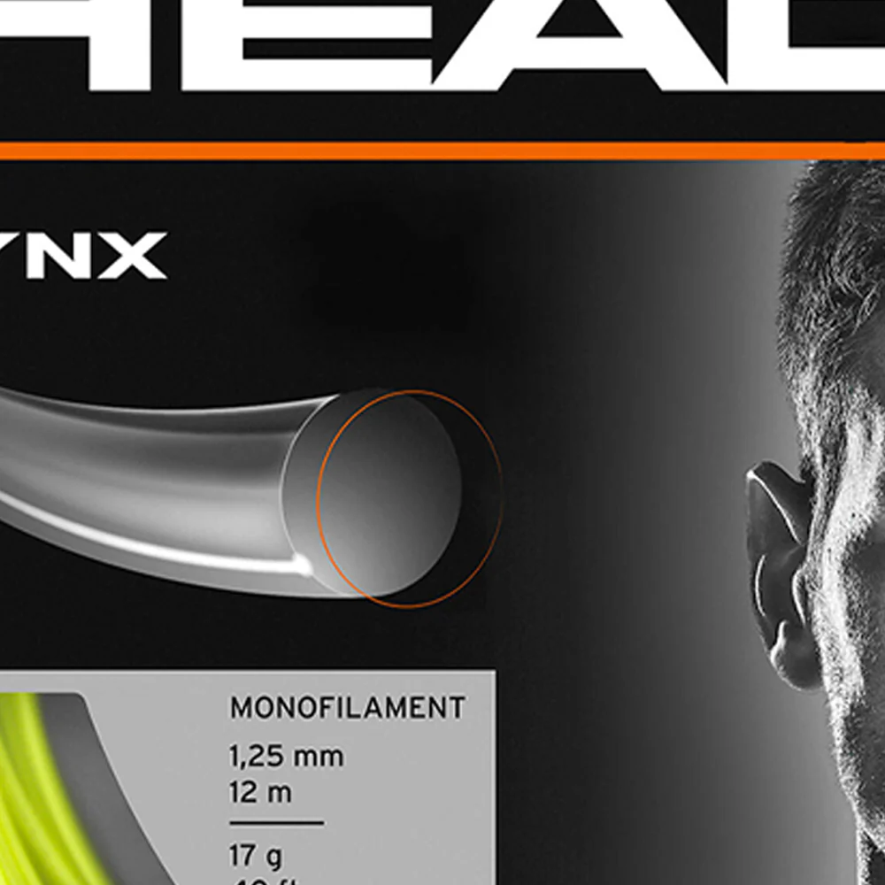 Head Lynx 16 Tennis String — цвет желтый, размер единый размер