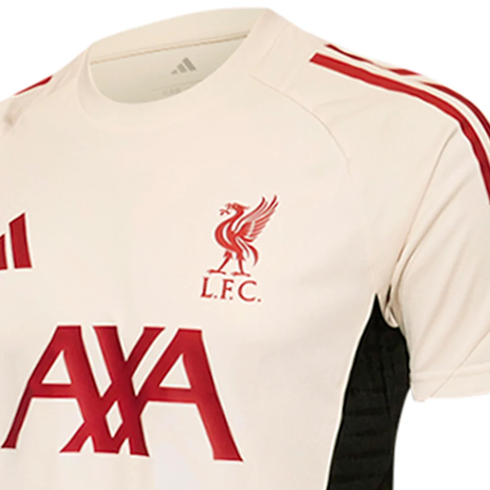 Мужская футбольная джерси Adidas Liverpool Fc Tiro 25 Competition Training — цвет белый, размер 2XL (UK SIZE)
