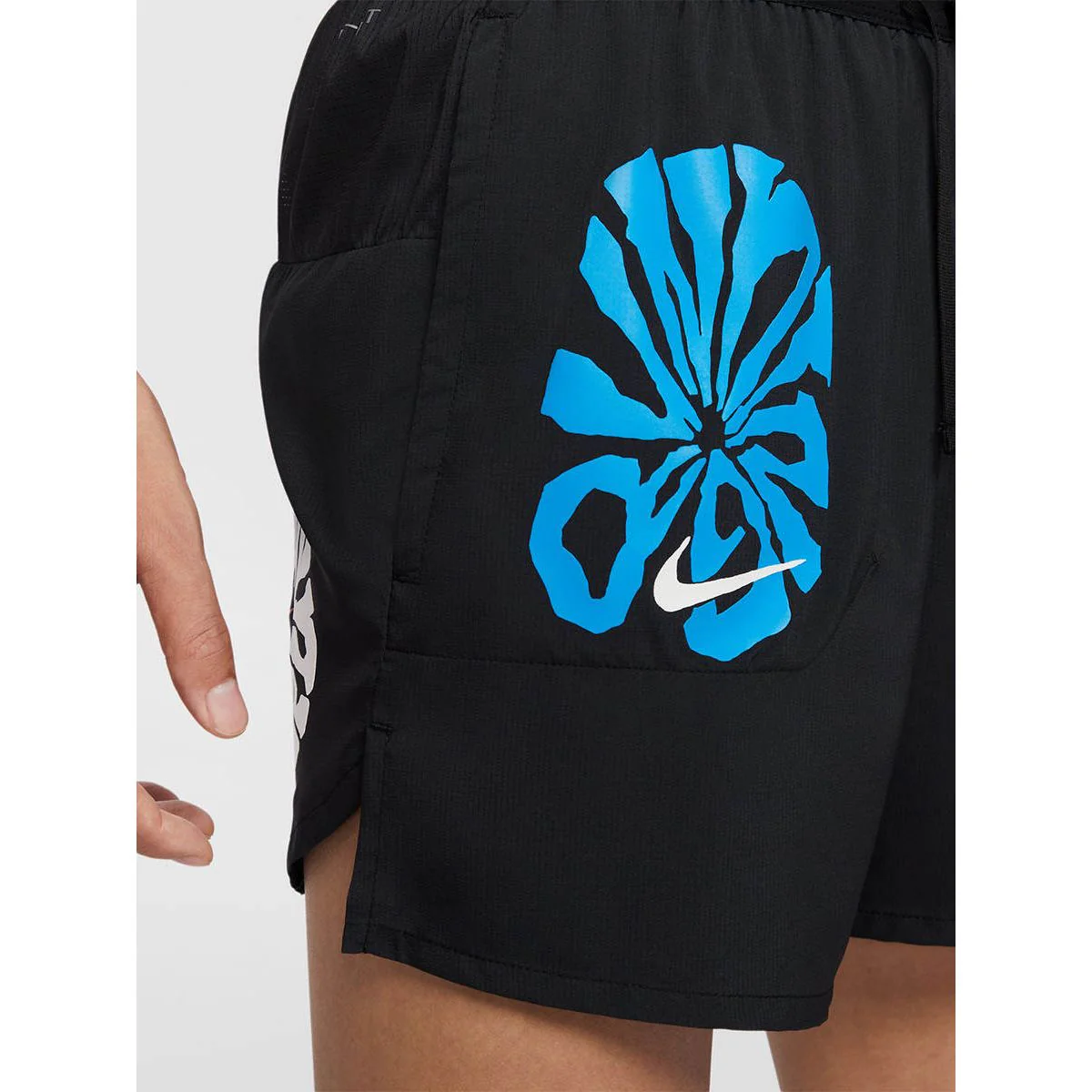 NIKE Stride Run Energy 5" Brief-Lined Men's Running Shorts - Black - L (US SIZE)