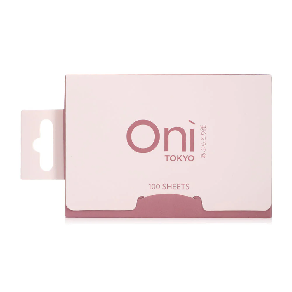 Oni Sweats & Oil Blotting Paper 100 Sheets - #Rose