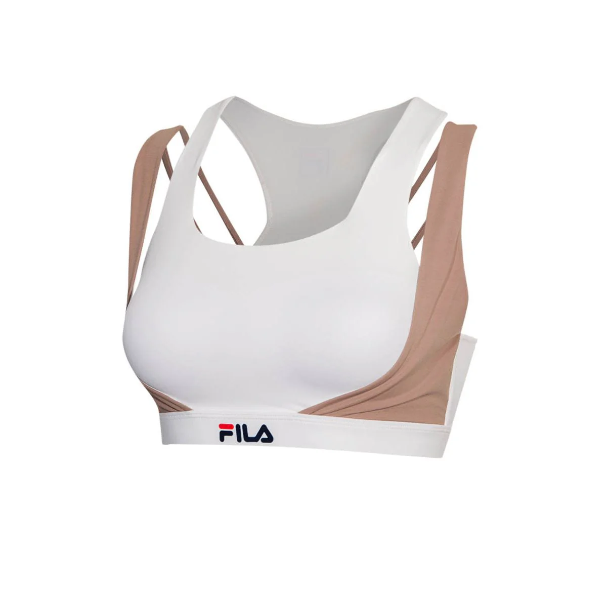 Женский спортивный топ Fila Iconic — цвет белый, размер 2XL (американский размер)