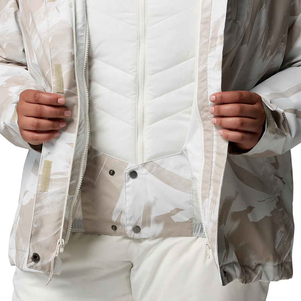 COLUMBIA Whirlibird™ V Printed Interchange Women's Jacket - Beige - 2XL (US SIZE)