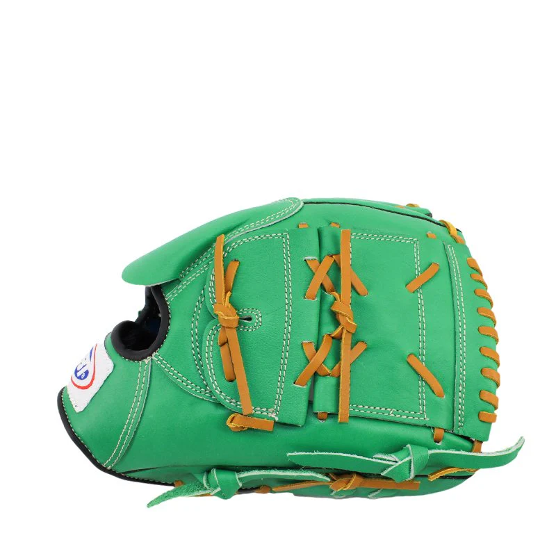 FBT Softball Gloves ถุงมือซอฟบอล Two-Piece 12 นิ้ว หนังแท้ Green 74427 - Green - One size