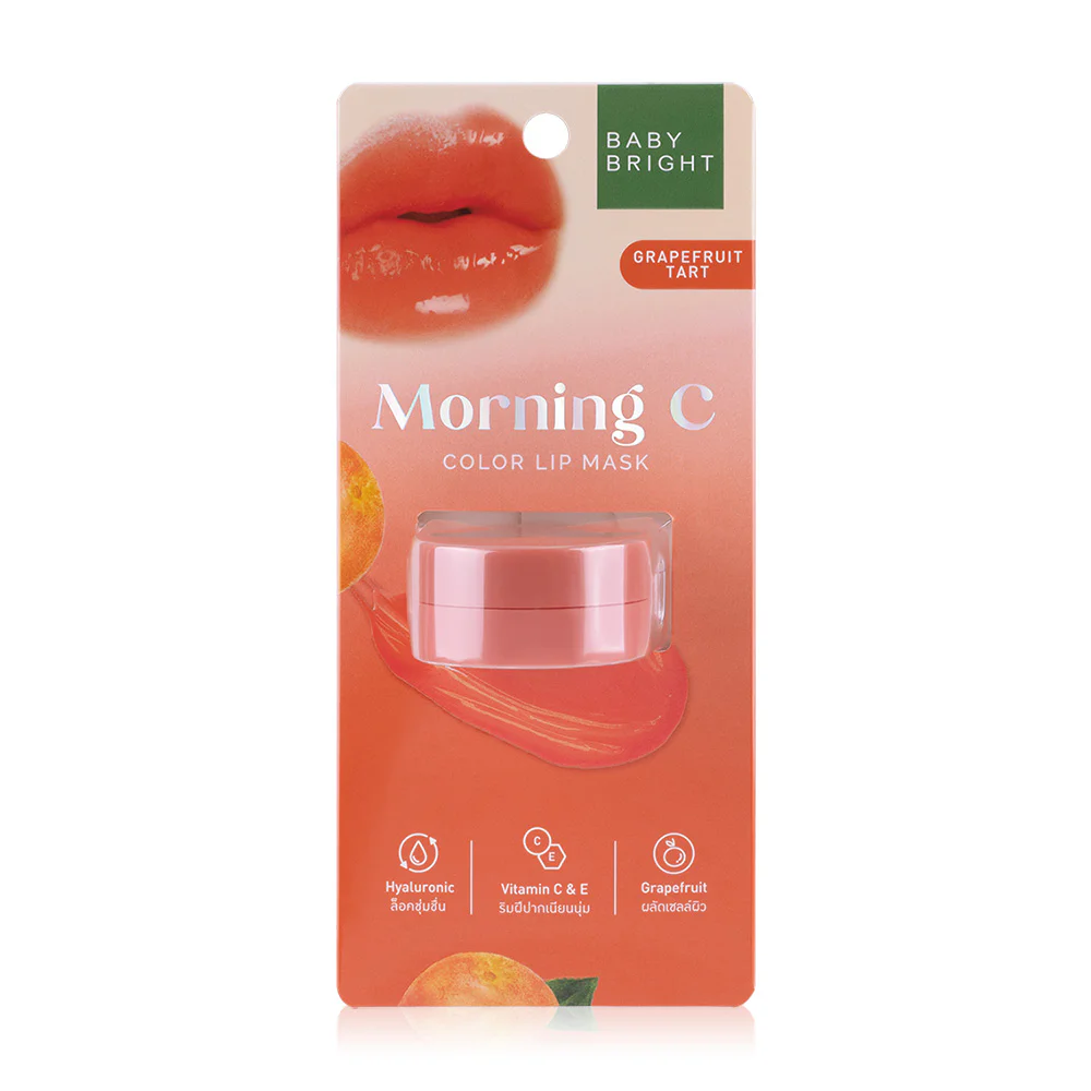 Маска для губ детские придающий сияние Morning C Color 3.8 г