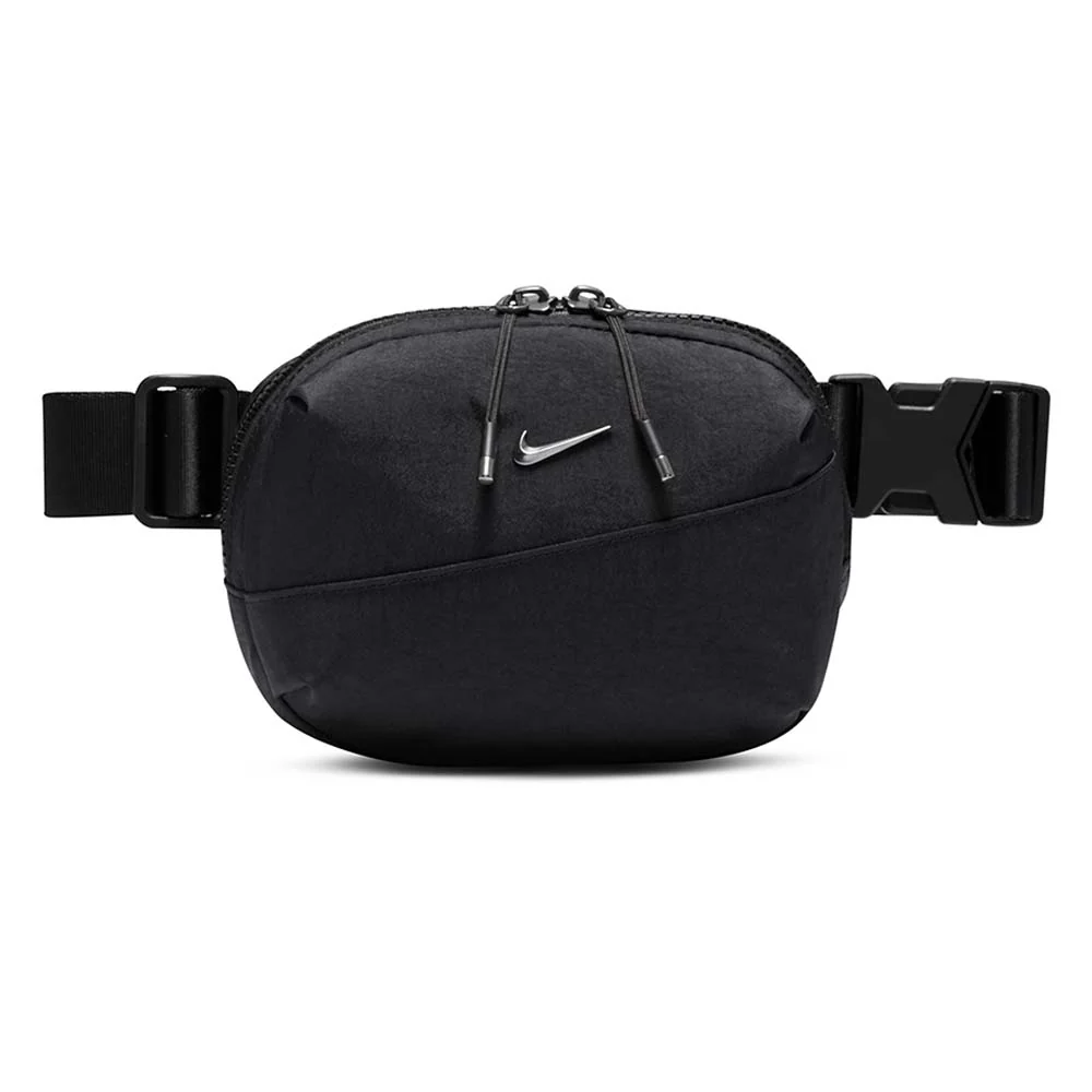 NIKE Aura Unisex Crossbody Bag - Black - ONE SIZE