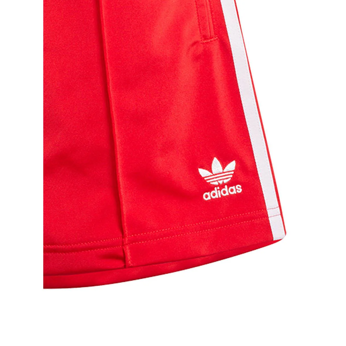 Женские повседневные шорты Adidas Originals Firebird — цвет красный, размер L (азиатский размер)