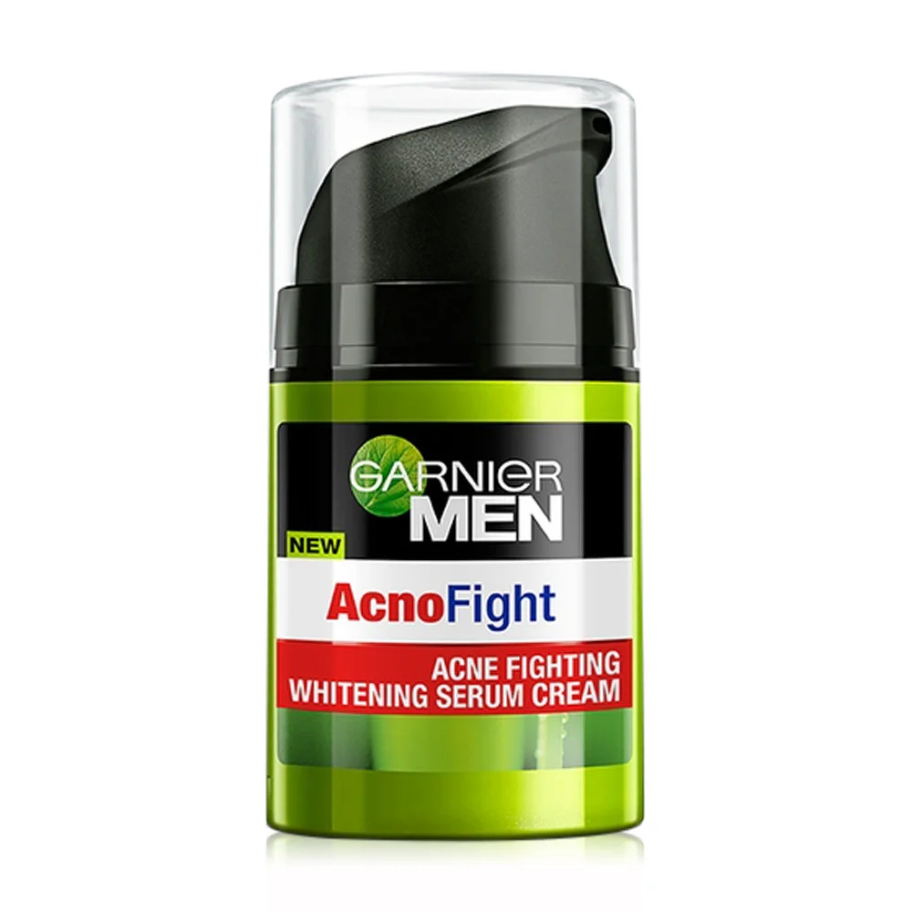 Garnier Men Acno Fight Brightenning Serum — цвет кремовый, Acno Fight, 40 мл
