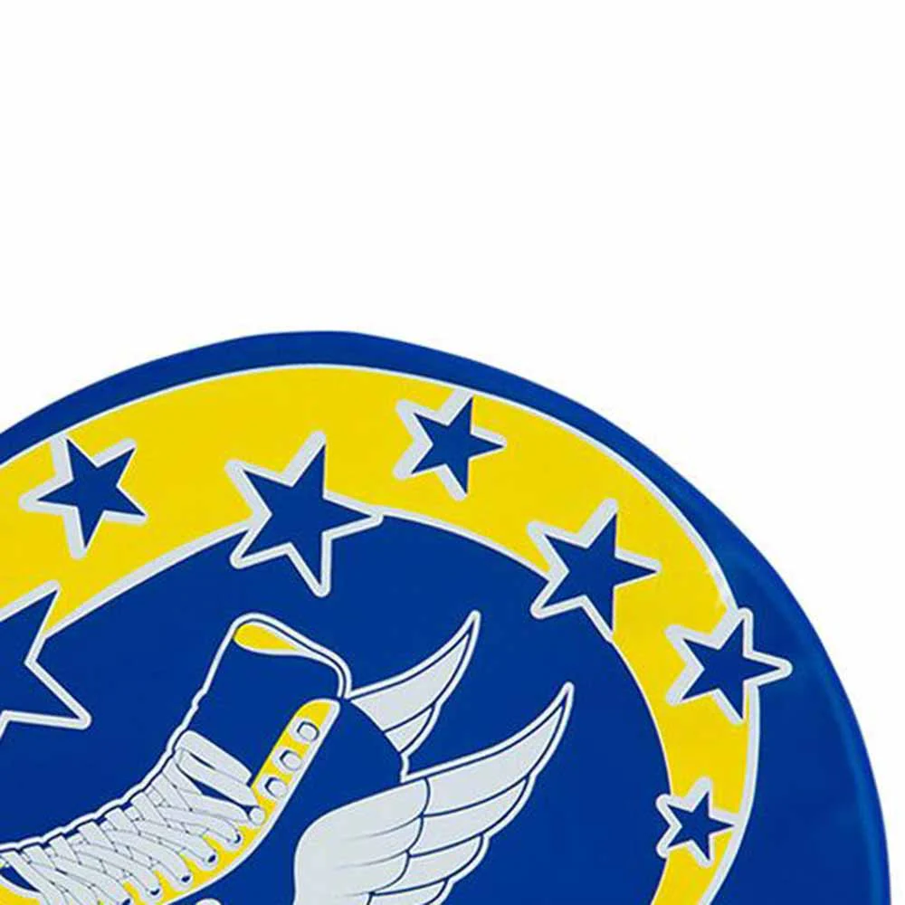 SPEEDO Junior Slogan Kids Swim Cap - Blue - ONE SIZE