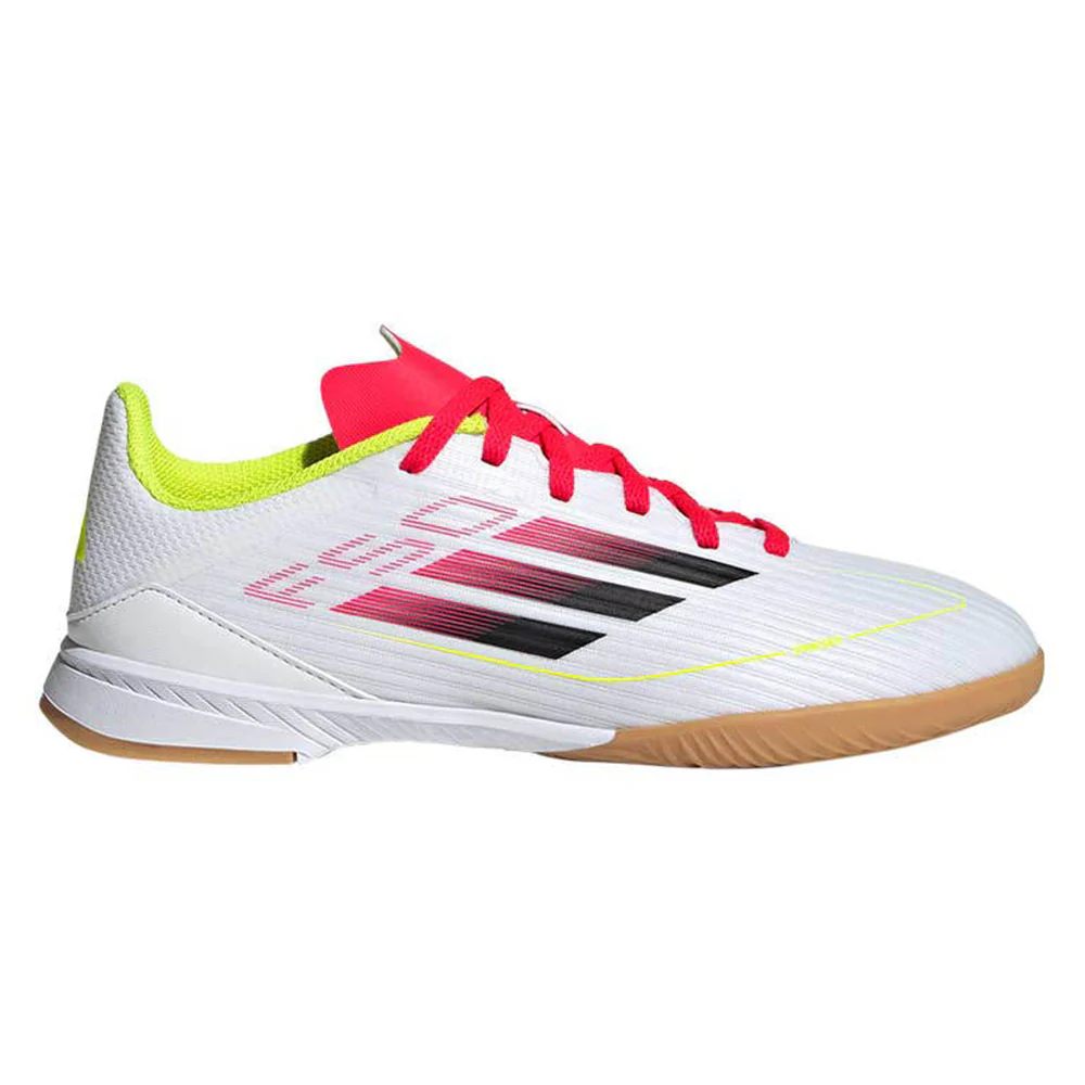 ADIDAS F50 League Kids Futsal Shoes - White - UK 1