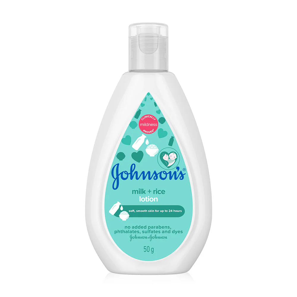 Johnsons Milk + Rice детские Lotion 50 мл