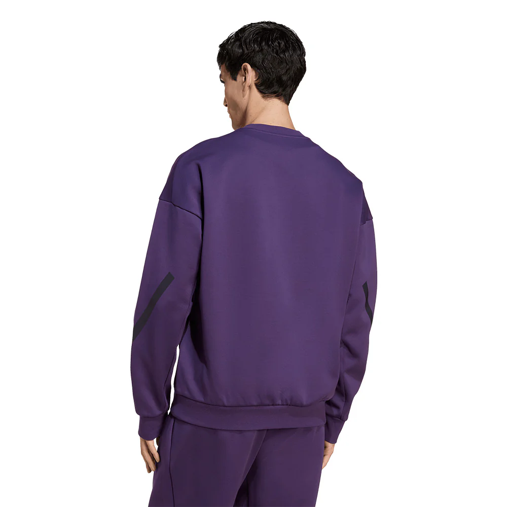 Мужской свитшот Adidas Z.N.E. — цвет фиолетовый, размер L (азиатский размер)
