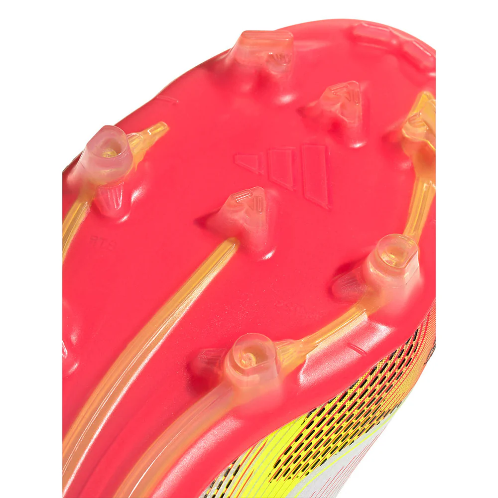 Мужские футбольные бутсы Adidas F50 Pro Fg — цвет белый, размер UK 10