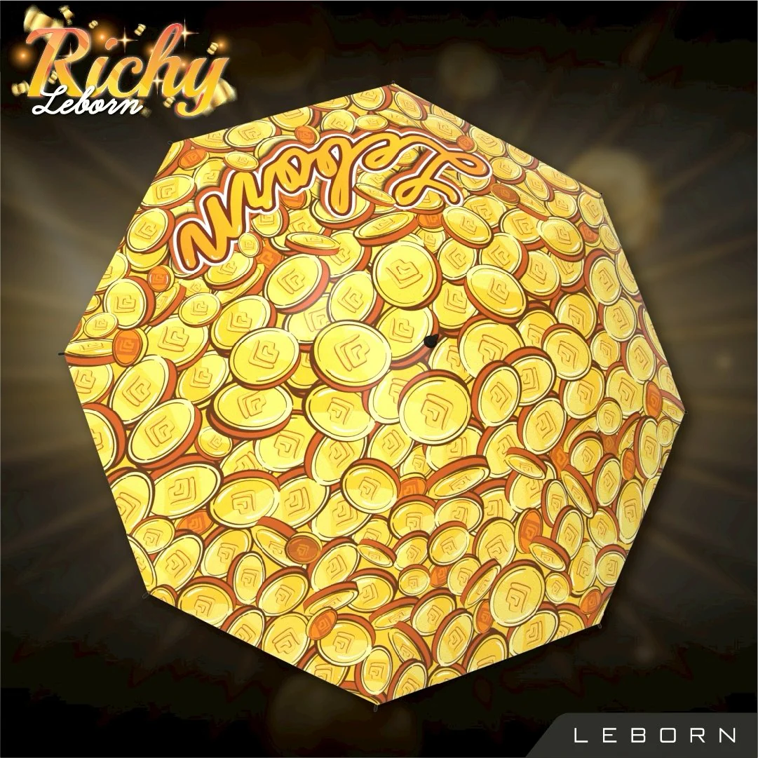 LEBORN Mini Umbrella ขนาด 30 นิ้ว ลายกราฟฟิคและการ์ตูน - Multi color - 30 INCES - Birdie