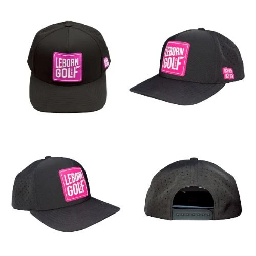 LEBORN GOLF Collection หมวกแก๊ป รุ่นฉลาก LEBORN GOLF - Multi color - Free Size - Black
