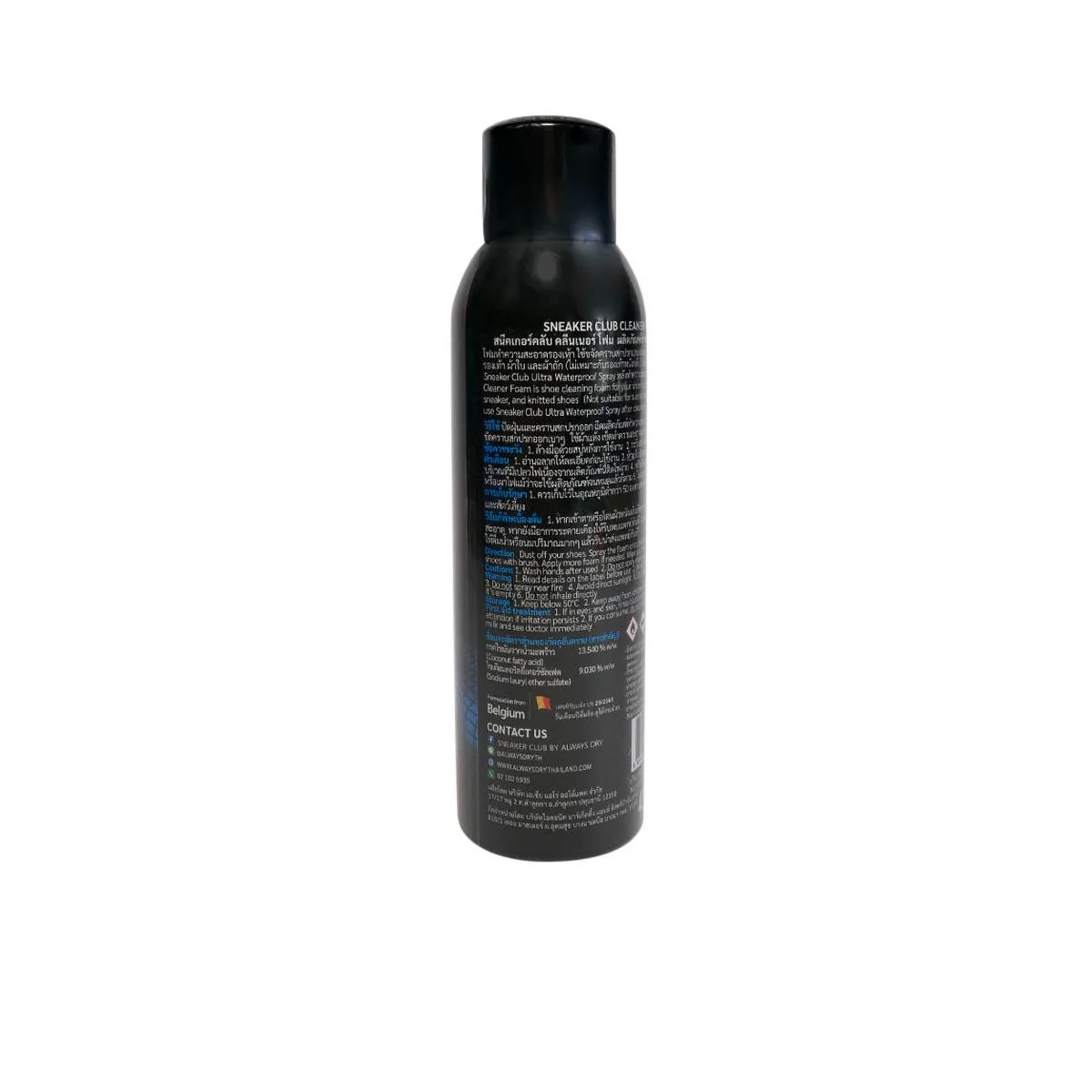 ALWAYS DRY Sneaker Club Cleaner Foam (100ML) - Black - ONE SIZE
