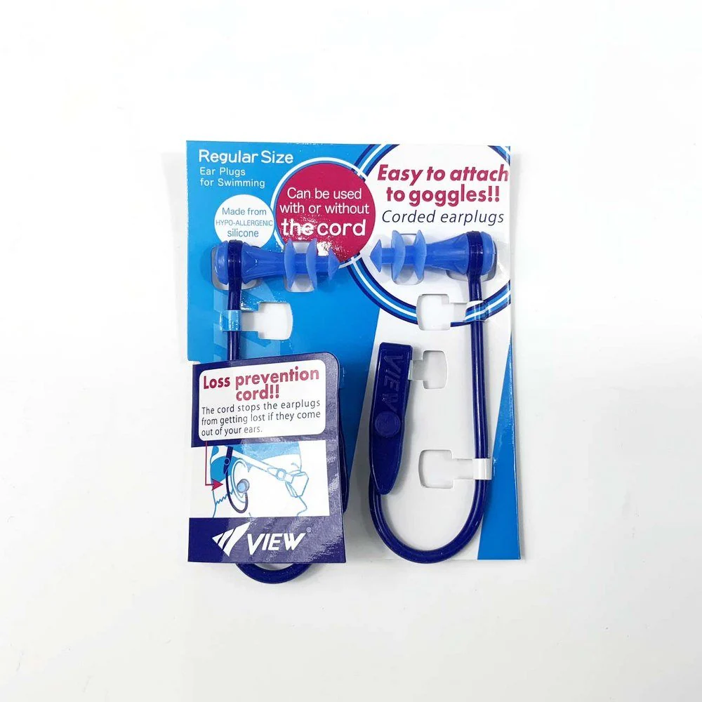 VIEW ยางอุดหูสำหรับผู้ใหญ่ รุ่น VA1201A ป้องกันน้ำเข้าหู สำหรับกีฬาทางน้ำ อปุกรณ์เสริม - Blue - One Size