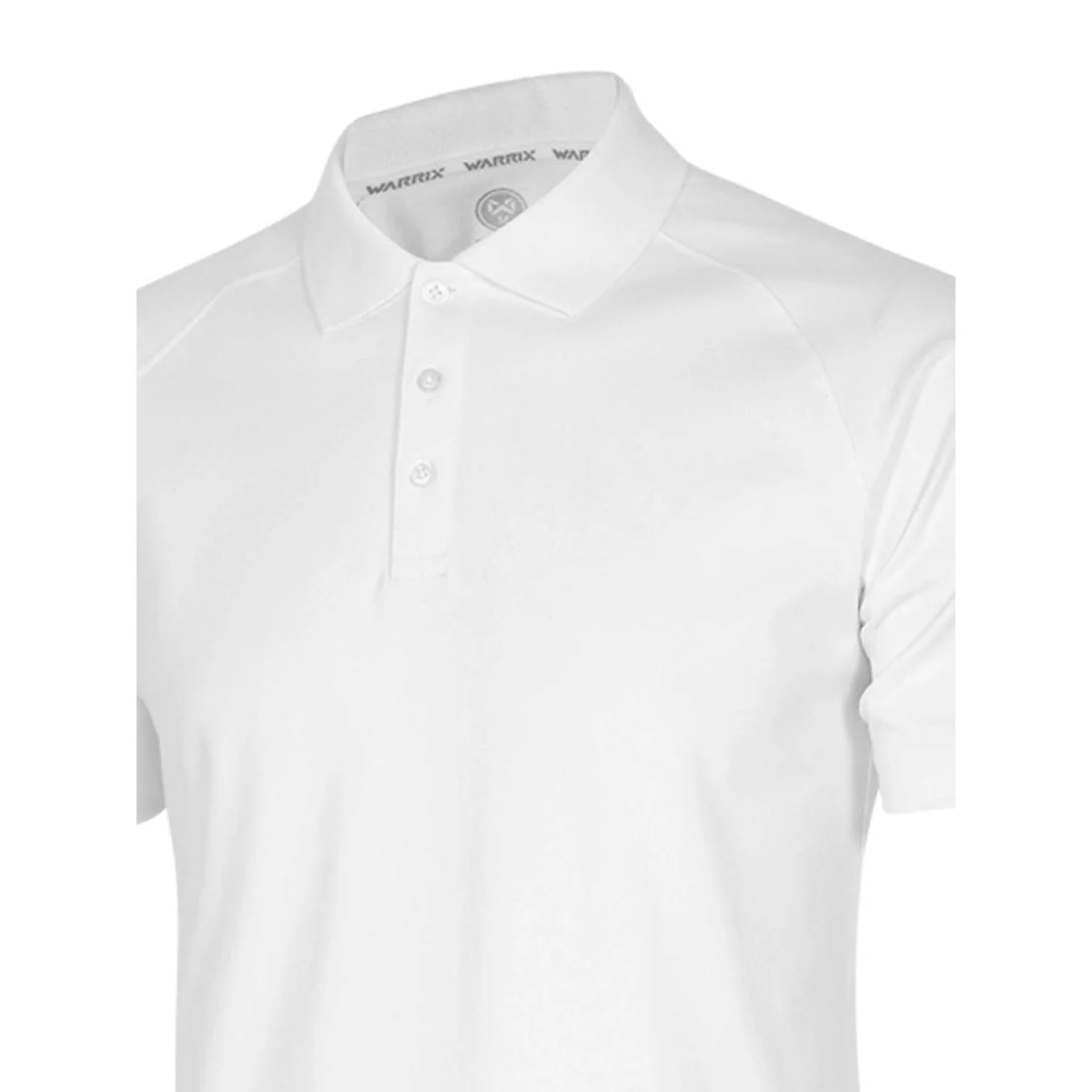 Поло унисекс Warrix Invisible Thunder — цвет белый, размер 2L (американский размер)
