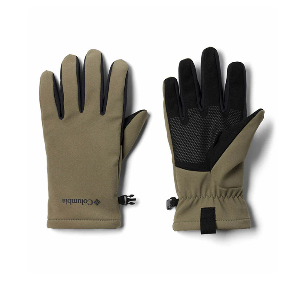 Мужские перчатки Columbia Ascender III Softshell — цвет зеленый, размер L (американский размер)