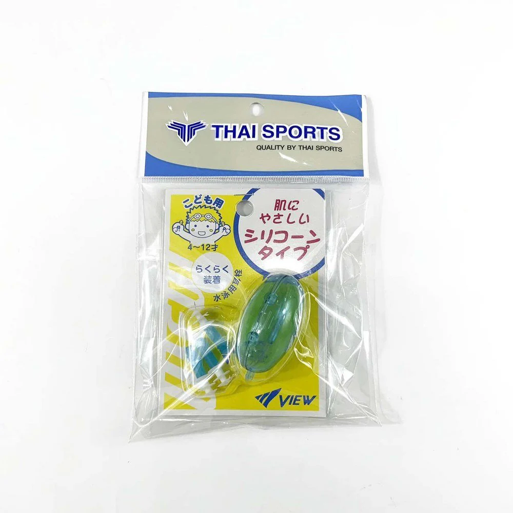 VIEW ยางอุดหูสำหรับเด็ก รุ่น EP408J ป้องกันน้ำเข้าหู สำหรับกีฬาทางน้ำ ว่ายน้ำ - Blue - One Size