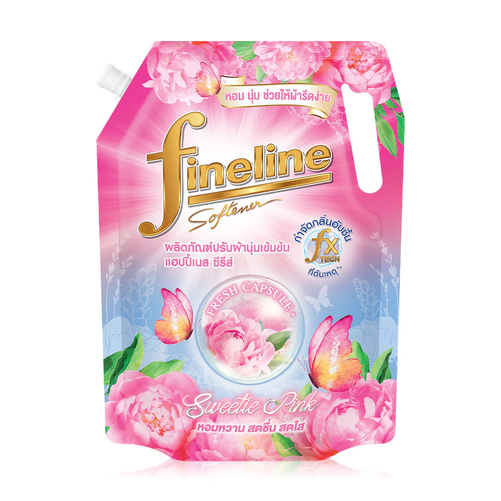 Fineline Fabric Softener Happiness Sweetie Pink 1150 мл