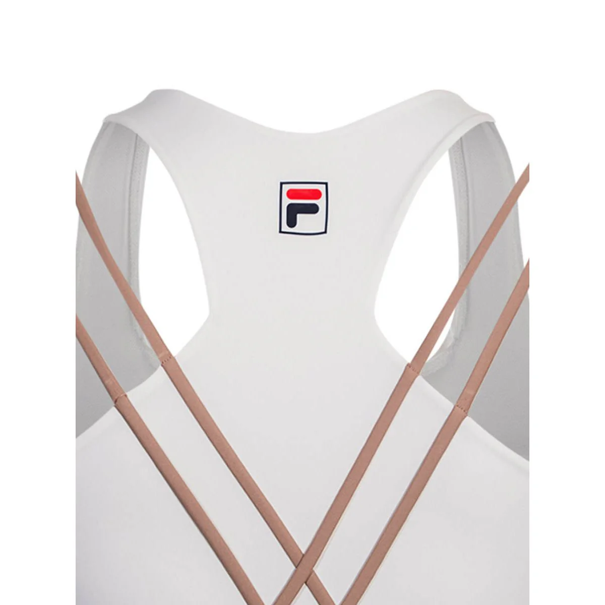 Женский спортивный топ Fila Iconic — цвет белый, размер 2XL (американский размер)