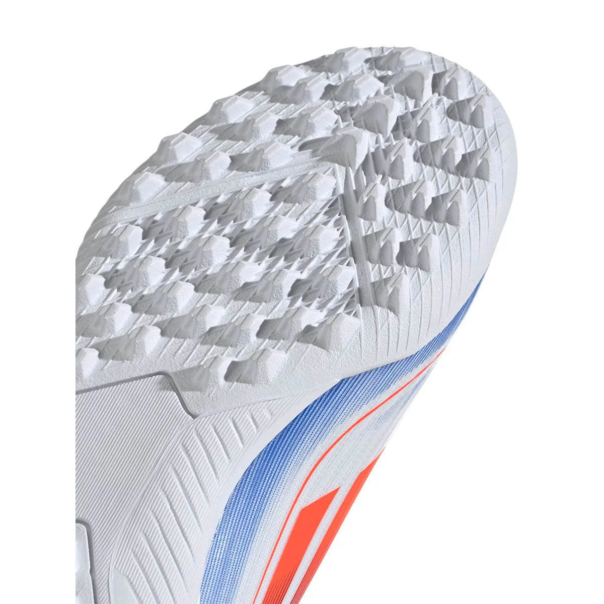 Детские футбольные бутсы Adidas F50 League Tf — цвет белый, Uk 10 K