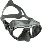 CRESSI Zeus Mask - Multi color - ONE SIZE - BLACK/FRAME BLACK