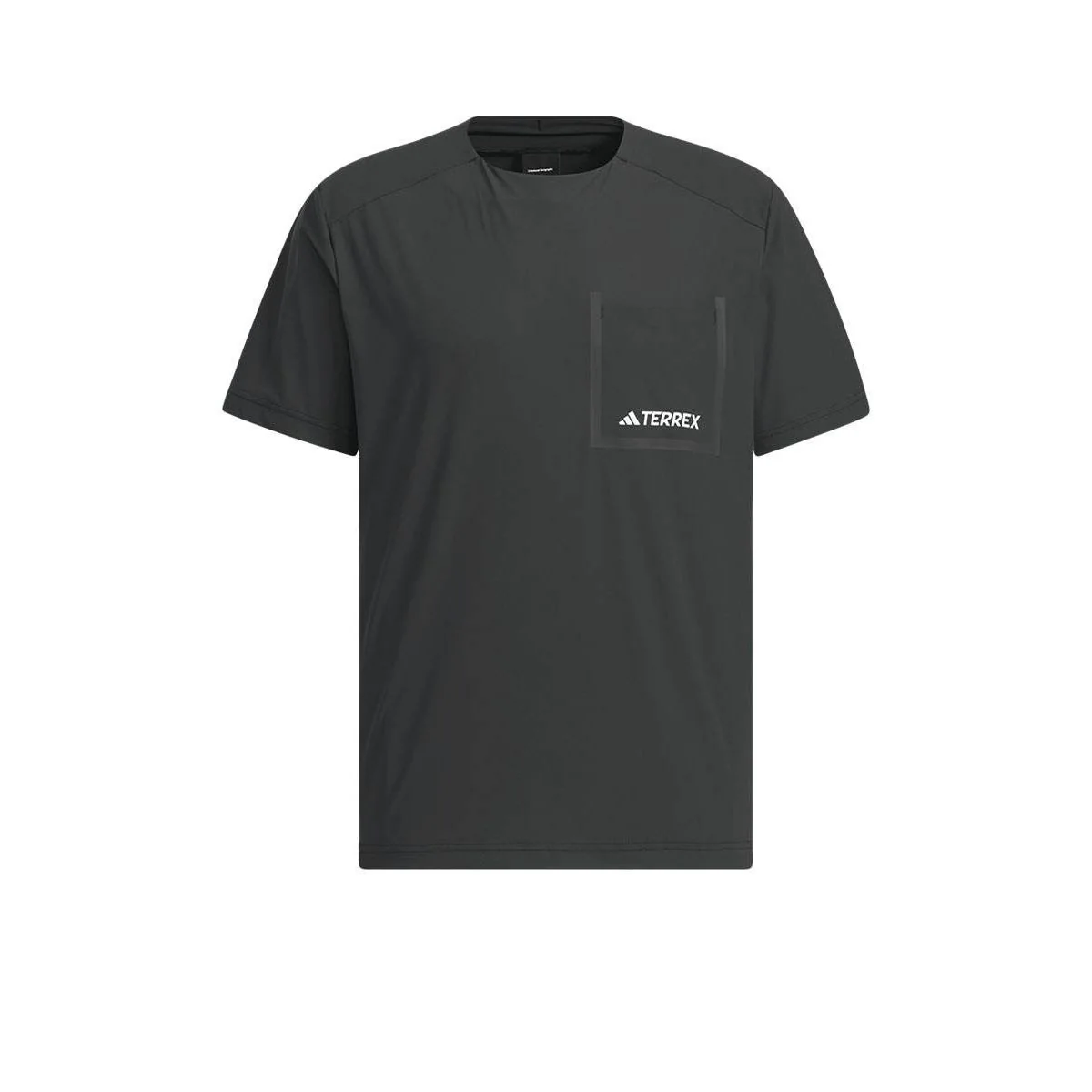 ADIDAS National Geographic Short Sleeve Men's T-Shirt - Black - 2XL (ASIAN SIZE)