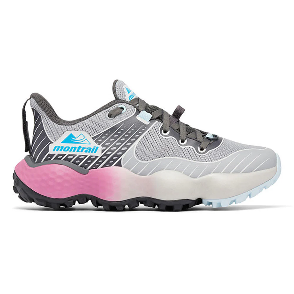 Женские трейловые беговые кроссовки Columbia Montrail™ Trinity™ Mx — цвет серый, размер US 10