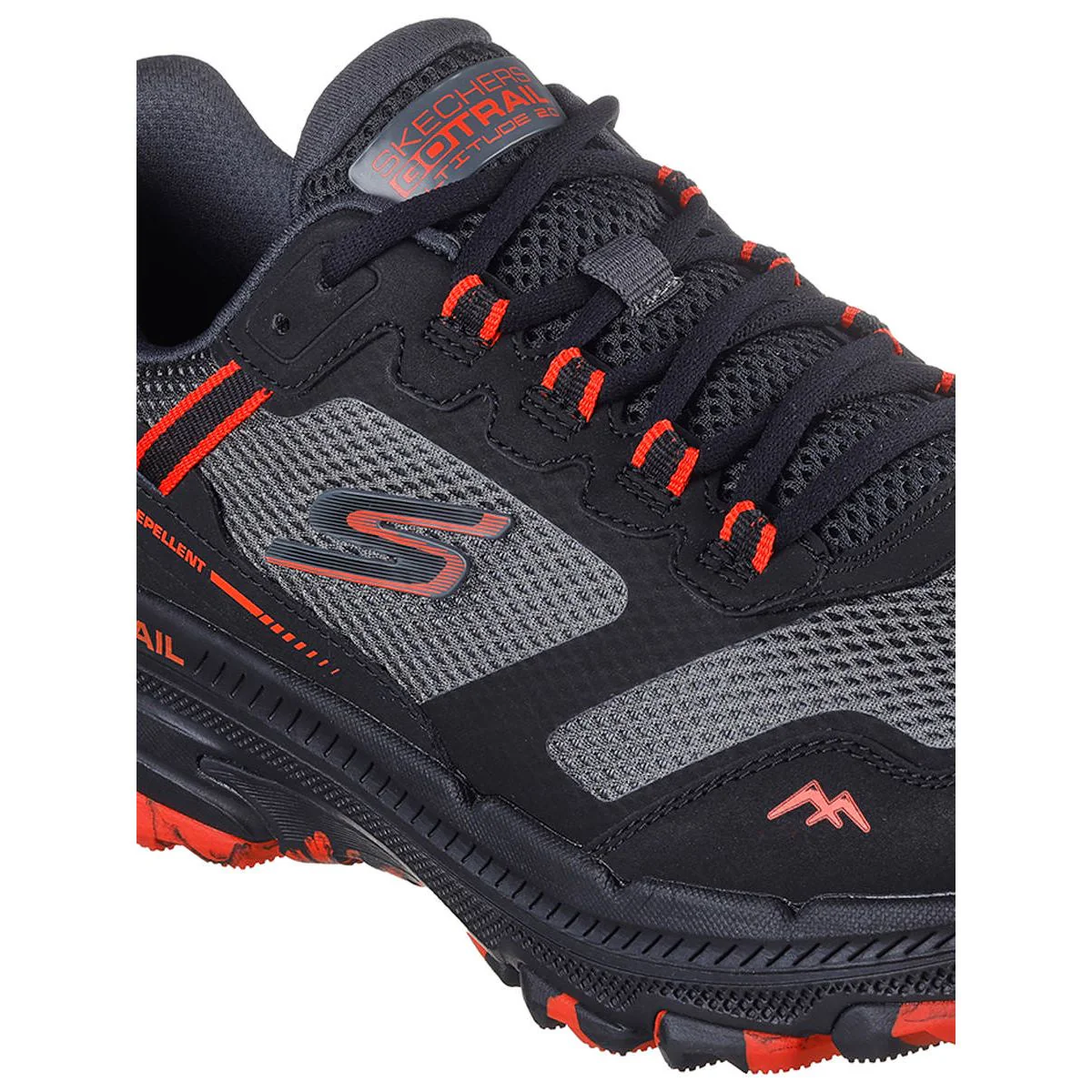 SKECHERS GO RUN® Trail Altitude 2.0 - Marble Rock 3.0 Men's Trail Running Shoes - Black - US 10