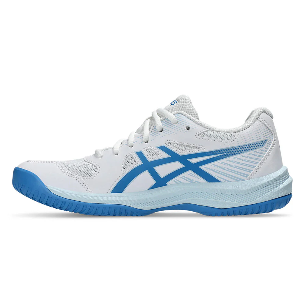 Женские кроссовки для зала Asics Upcourt 6 — цвет белый, размер US 6.5